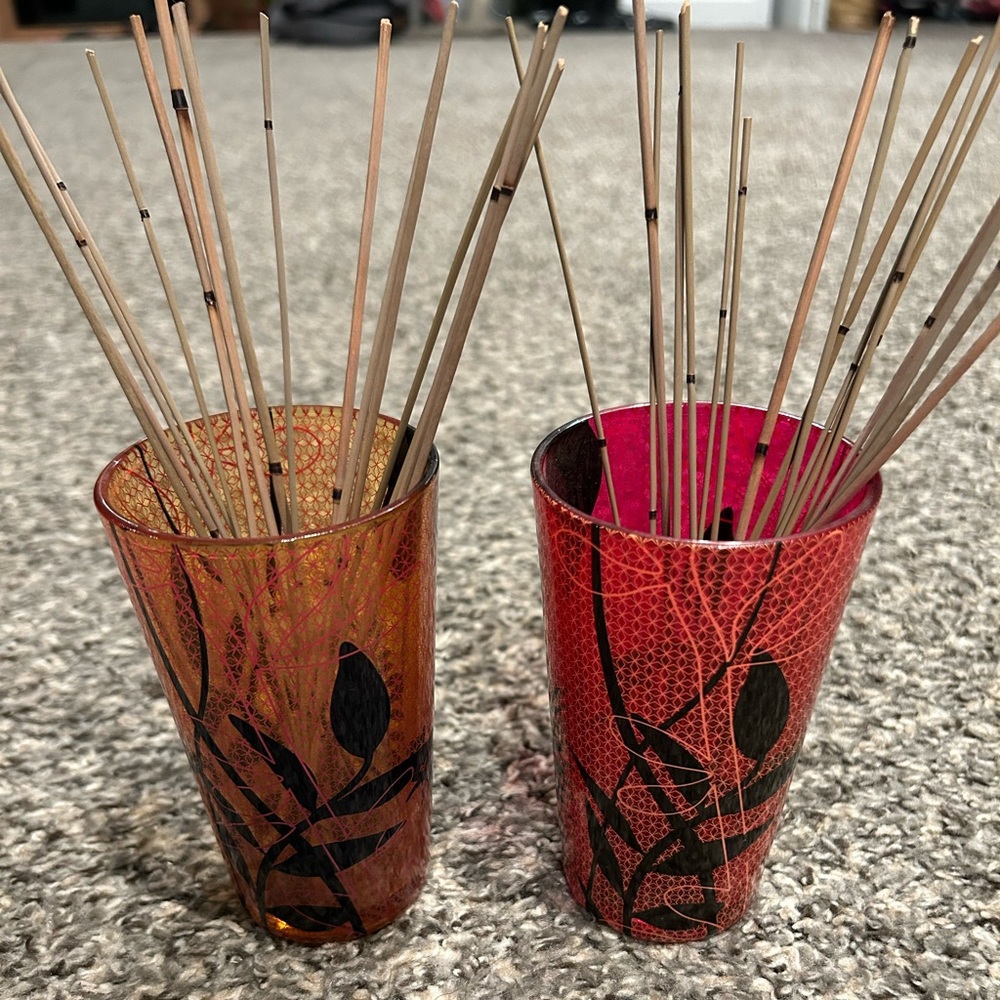 Bamboo Stick Display